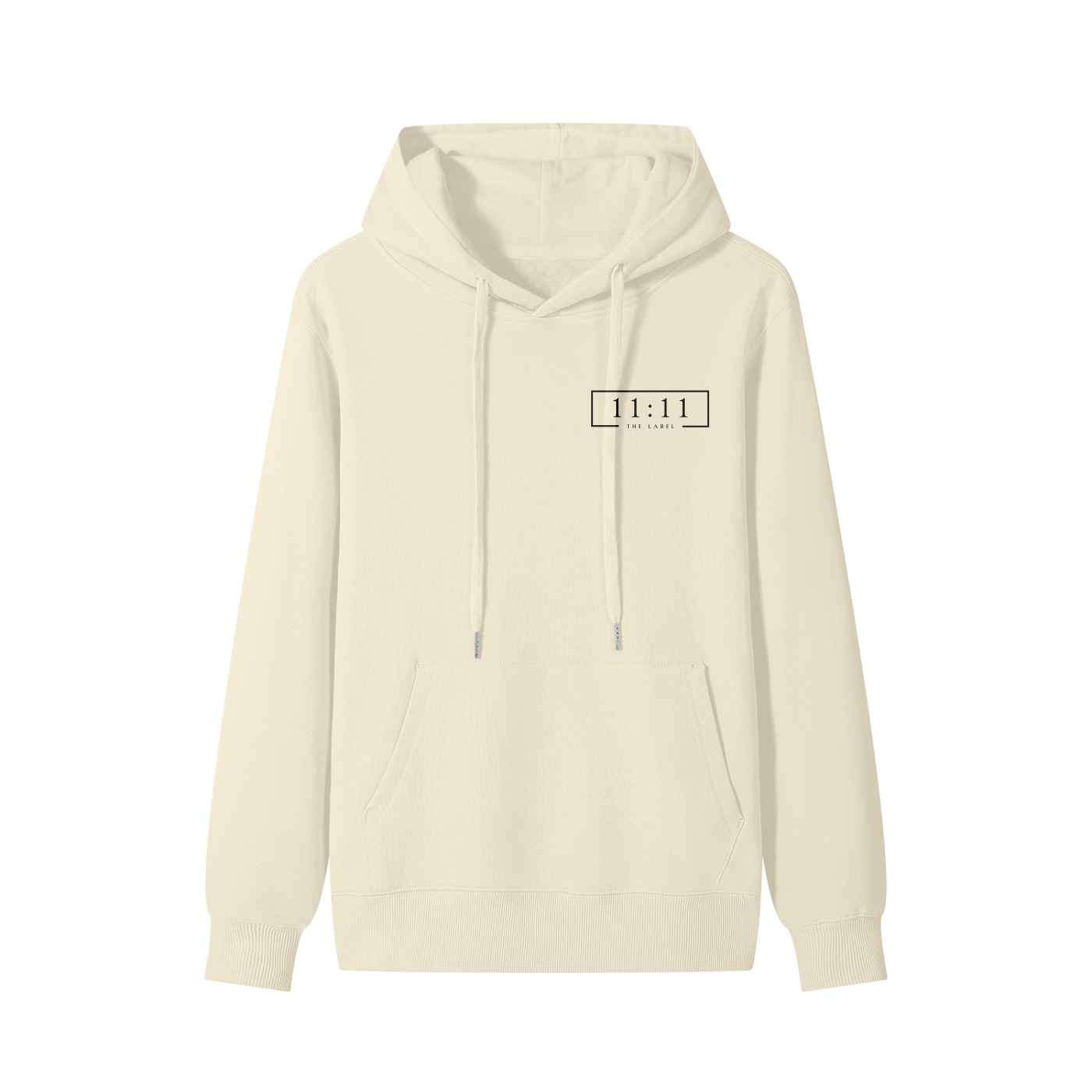 '11:11 THE LABEL' Classic Hoodie- Small Black Print