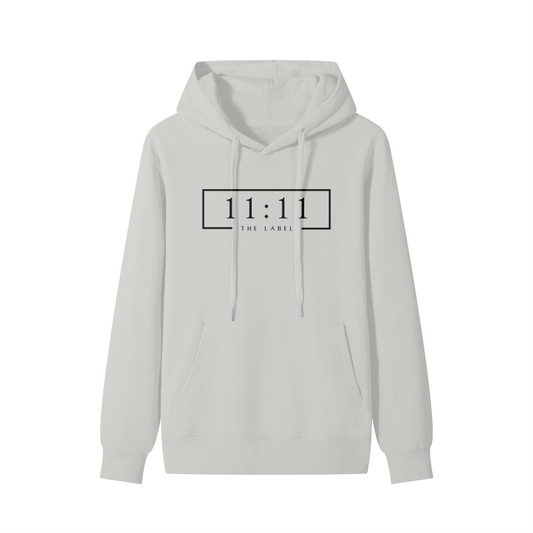 '11:11 THE LABEL' Classic Hoodie- Black Print