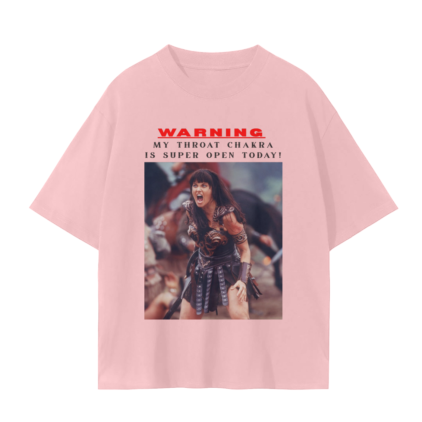 'Xena' Unisex Basic Tee- Black Print