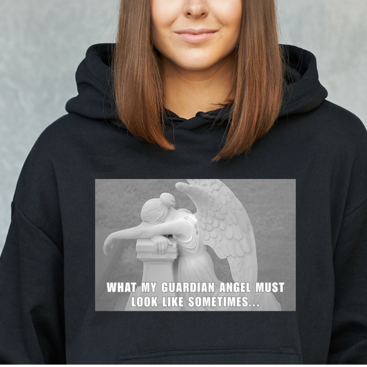 'Disappointed Guardian Angel'- Classic Hoodie