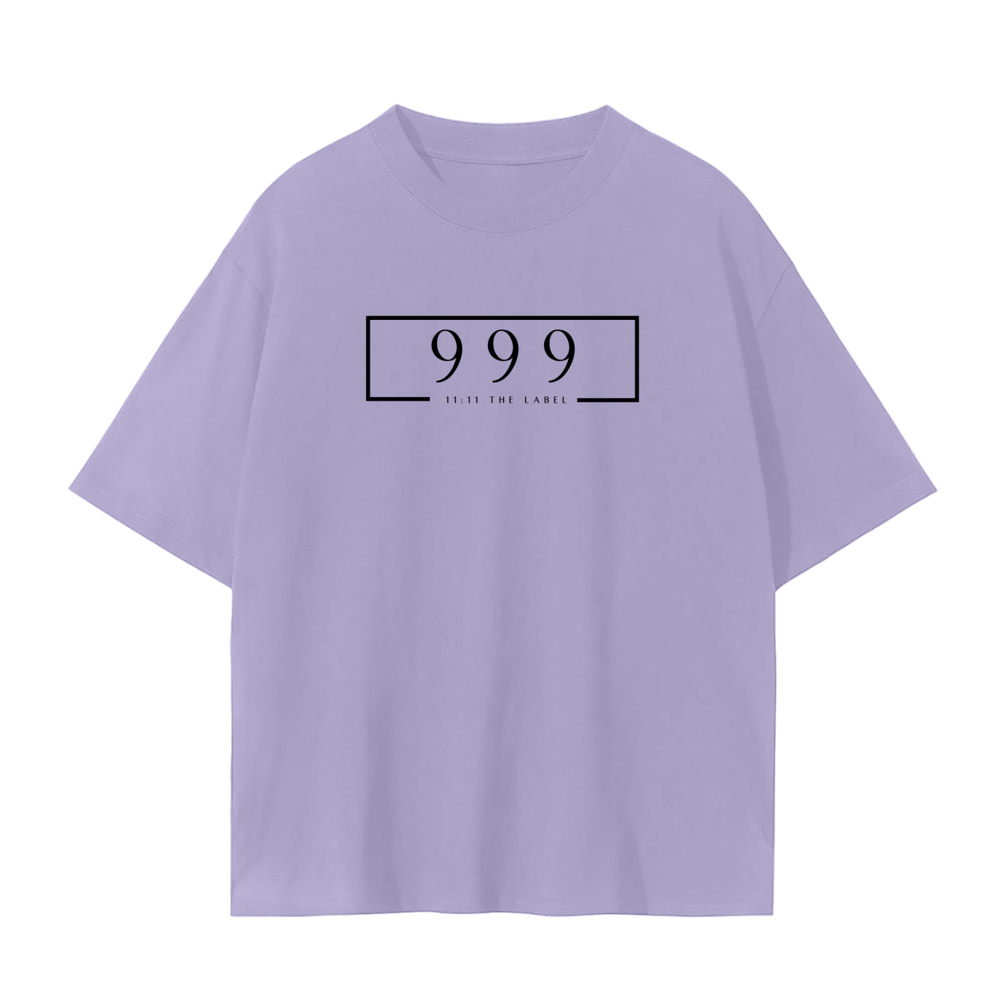 '999 Angel Number' Unisex Basic Tee- Black Print