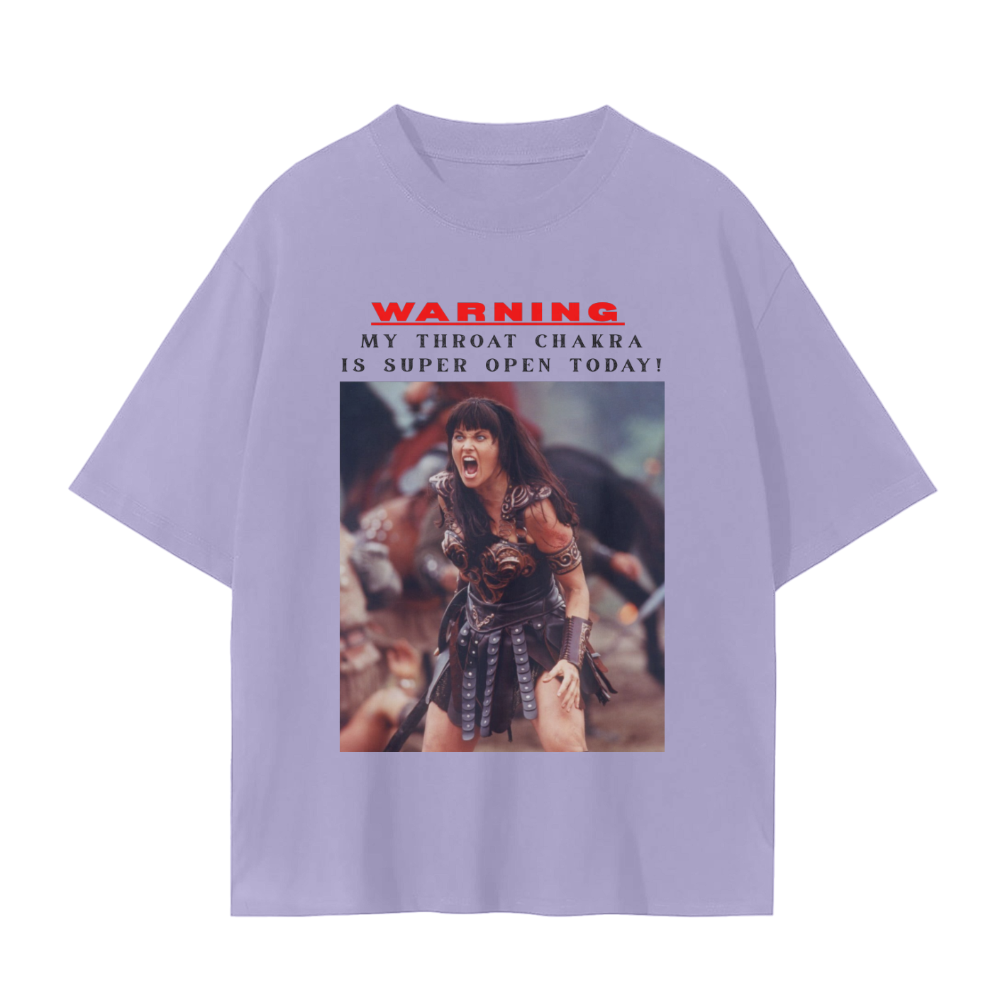 'Xena' Unisex Basic Tee- Black Print