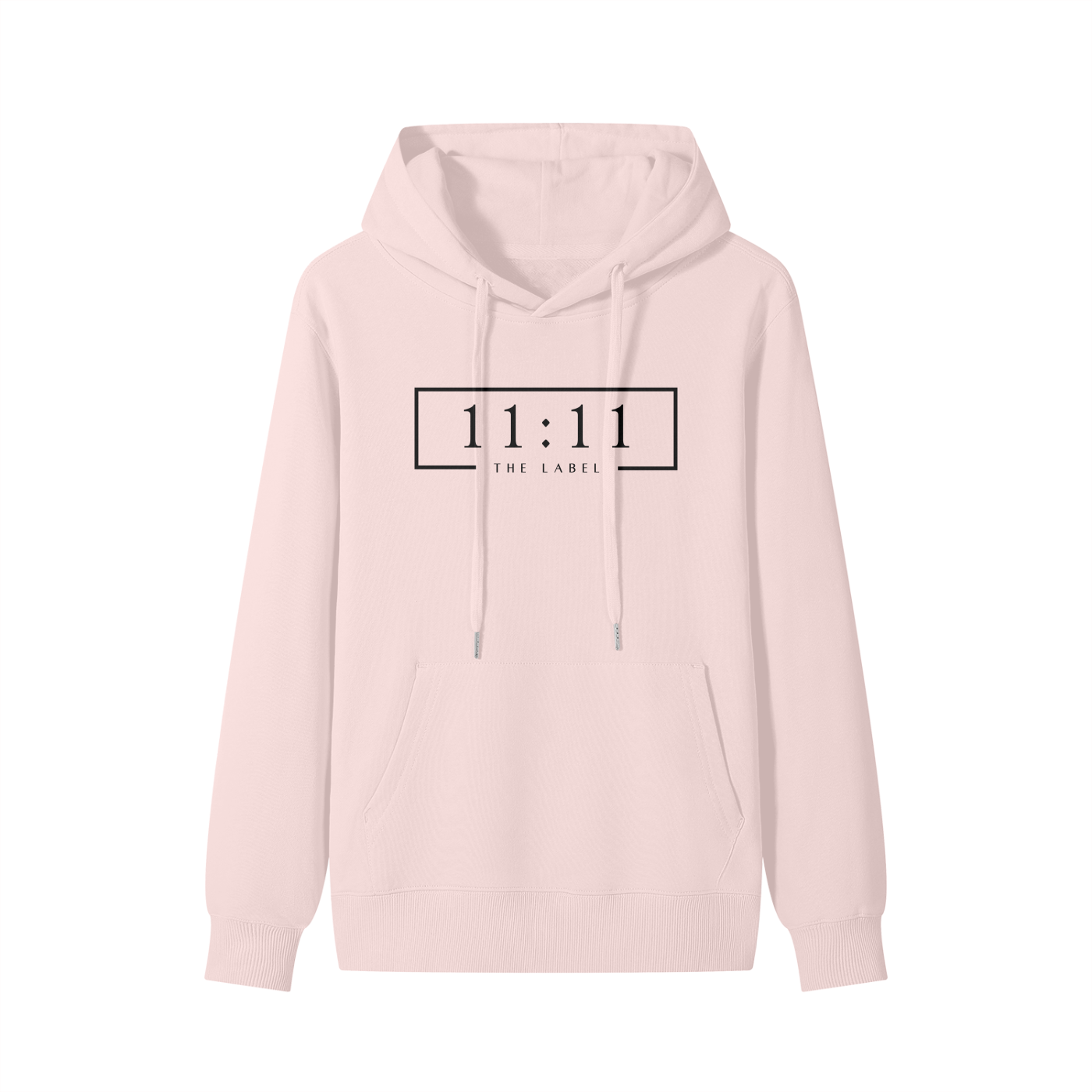 '11:11 THE LABEL' Classic Hoodie- Black Print
