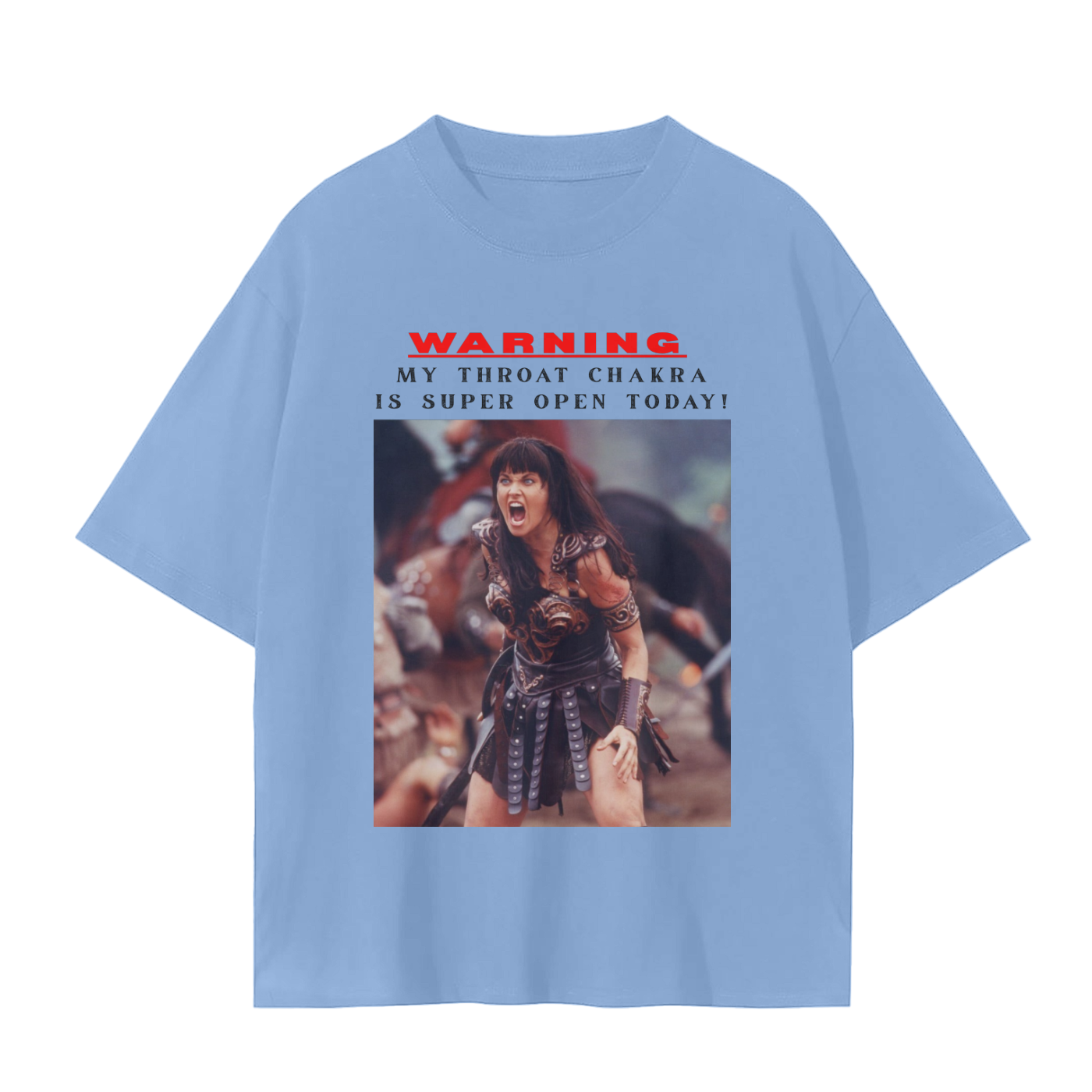 'Xena' Unisex Basic Tee- Black Print