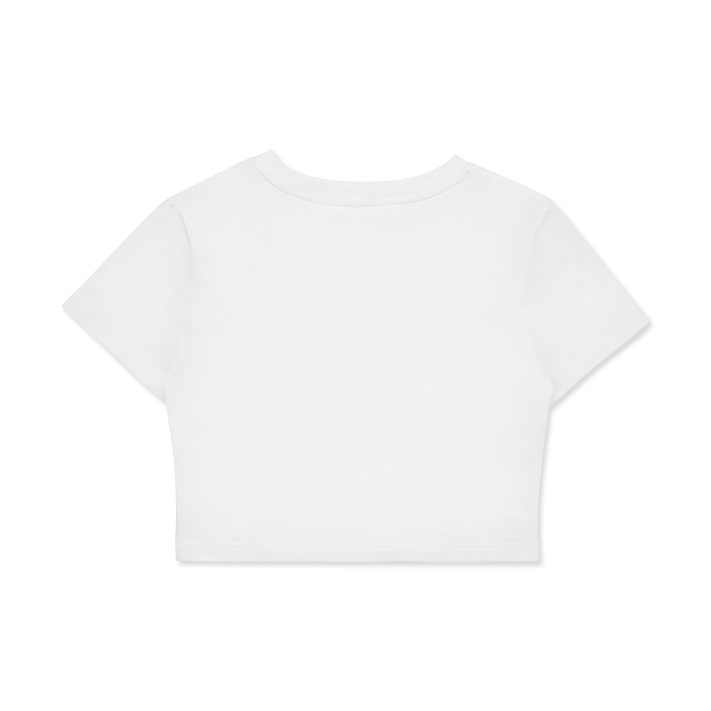 'Love Always' Bodycon Cropped Tee- Black Print