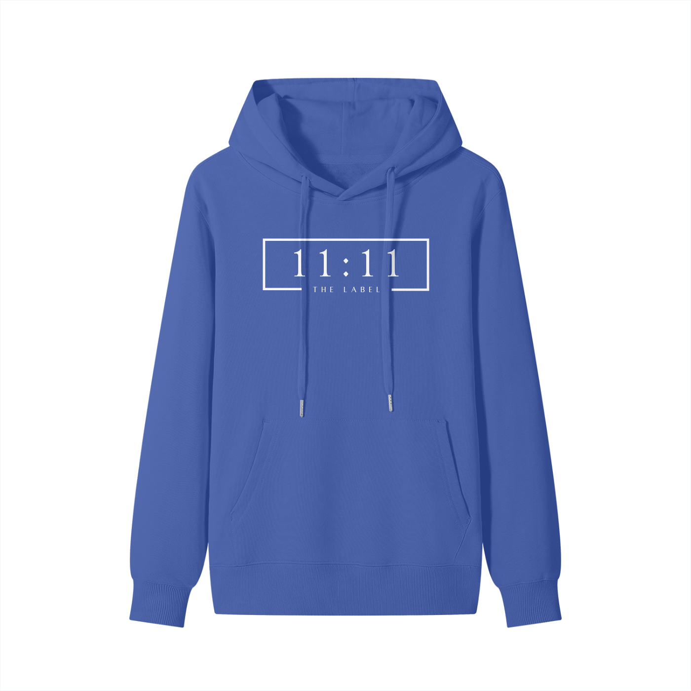 '11:11 THE LABEL' Classic Hoodie- White Print