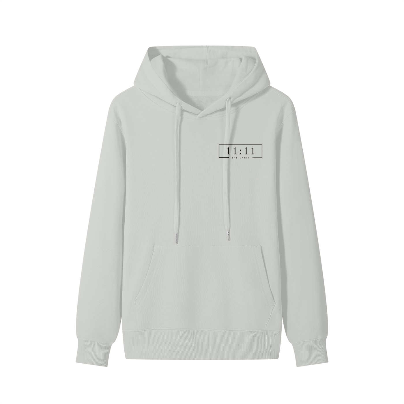 '11:11 THE LABEL' Classic Hoodie- Small Black Print
