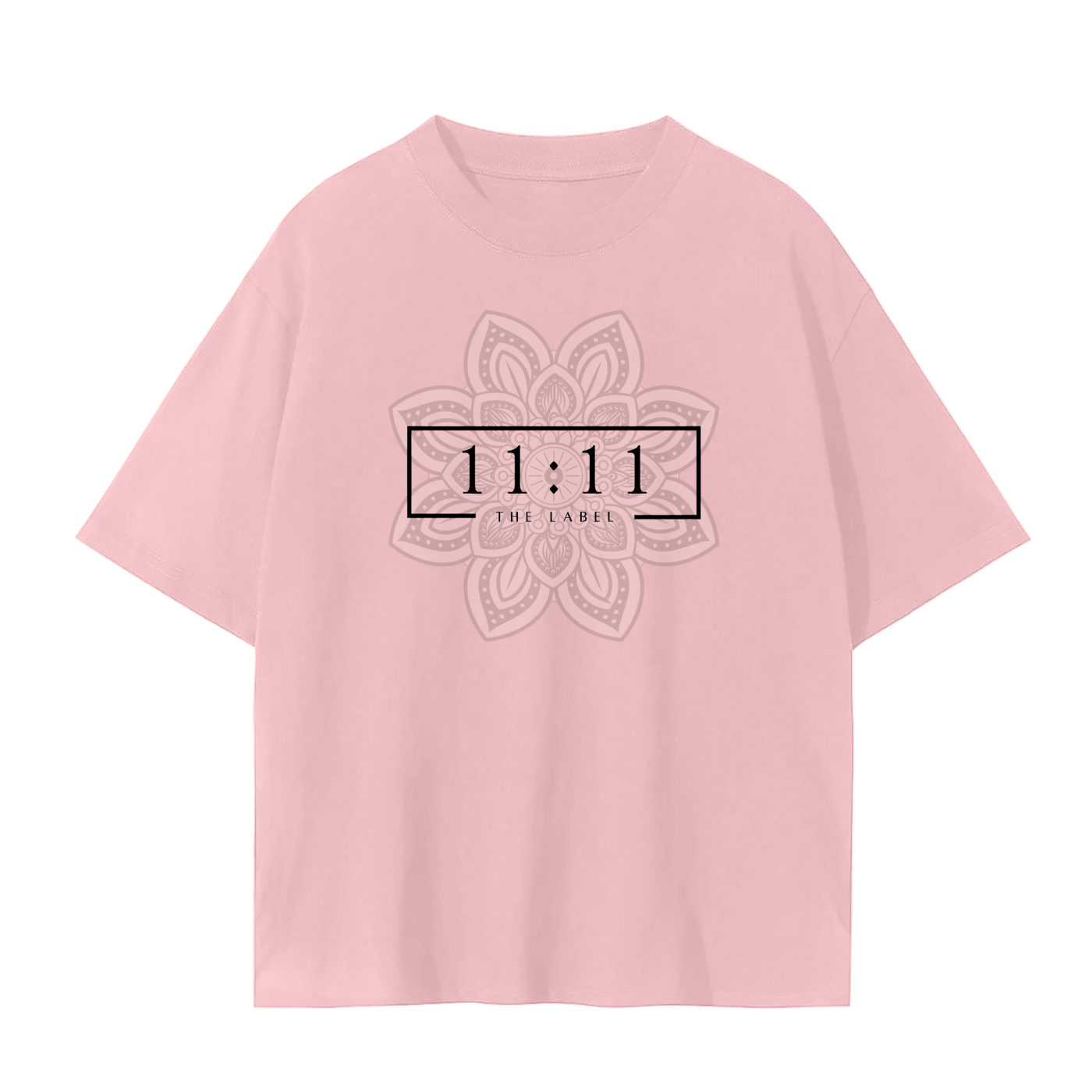 '11:11 THE LABEL w/Mandela' Unisex Basic Tee- Black Print