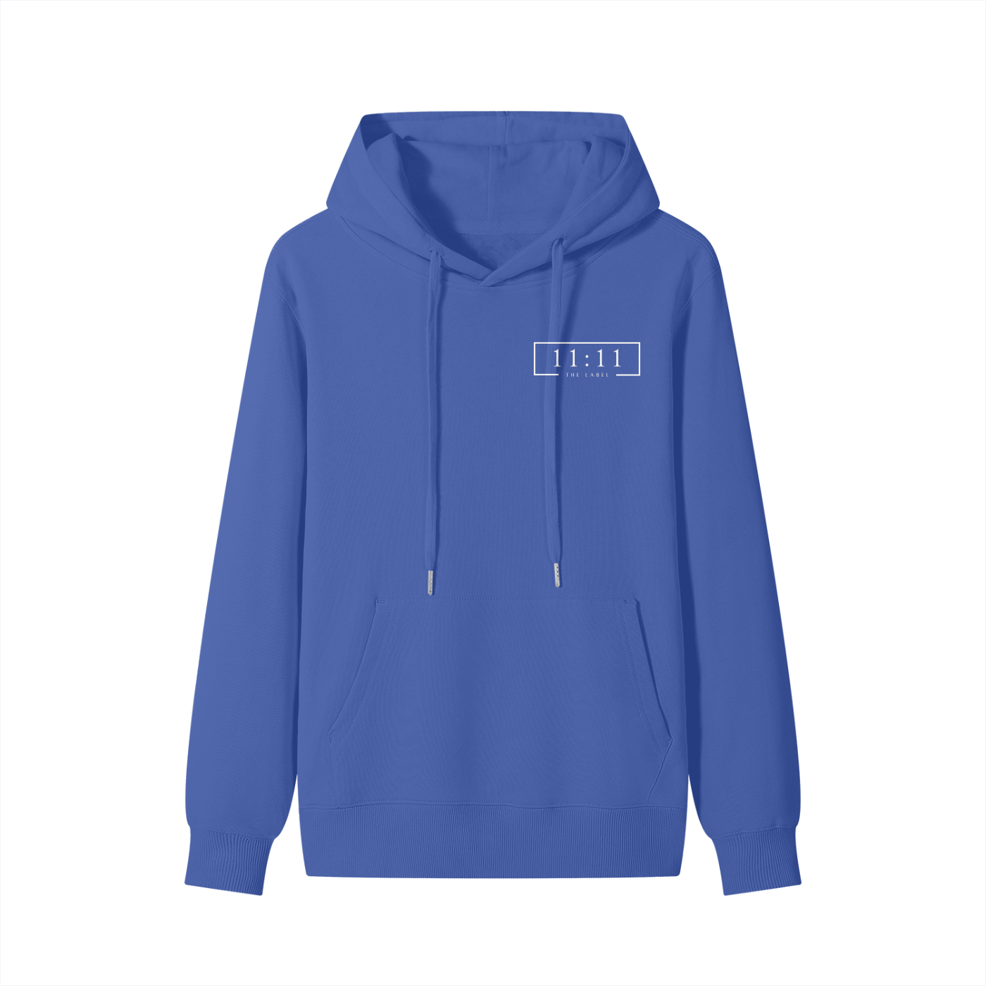 '11:11 THE LABEL' Classic Hoodie- Small White Print